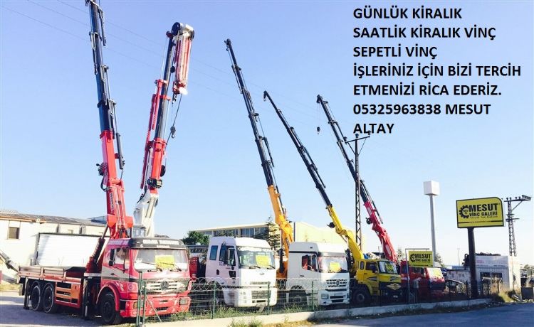 Konya'da Kiralık Sepetli Platform, Sepetli Vinç, Kiralık Vinç, Kiralık Forklift, Kiralık Personel Yükseltici, Günlük Kiralık Sepetli Araç, Aylık Kiralık Sepetli, Saatlik Kiralık Sepetli Platform Konya