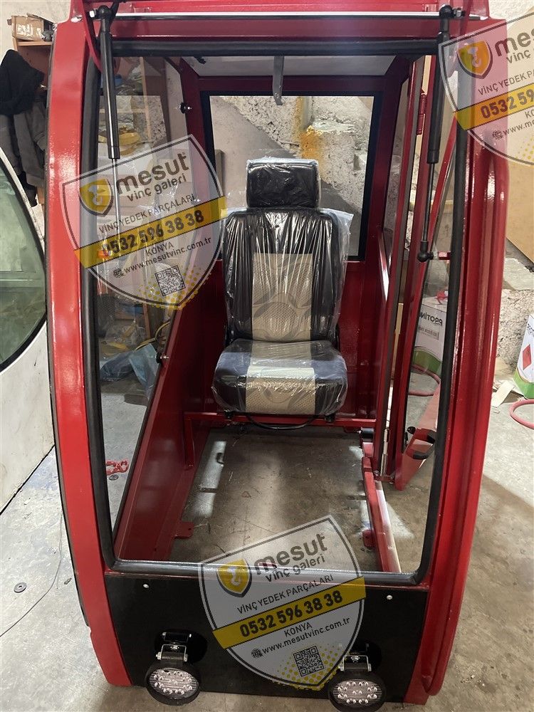 Satılık Vinç Operatör Kabini Operatör Kabin Çeşitleri İmalattan Satış Konya Mesut Vinç Galeri