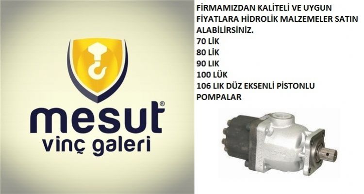 Satılık Vinç Palanga Takımı Satılık Kanca Çeşitleri 8 - 200 Tonluk Arası Vinçler İçin Palanga Takımı ve Kanca Çeşitleri