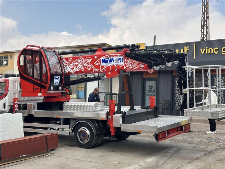Satılık 27 metre Sepetli Platform Nova Platform Konya Sıfır Yeni Sahibinden Satılık