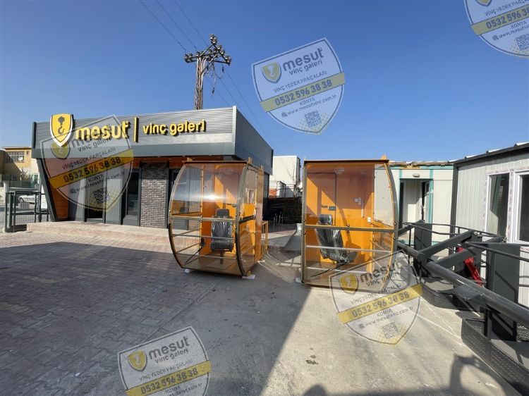 Satılık Vinç Operatör Kabini Kule Vinç Portal Vinç Tavan Vinci Operatör Kabin Çeşitleri