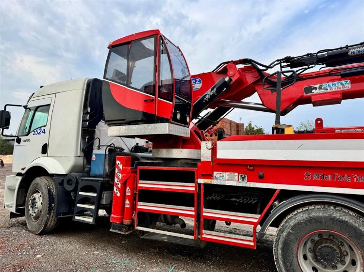 Satılık 25 Tonluk Çift Kırma Vinç Mesut Vinç Galeri Konya ikinci el vinç