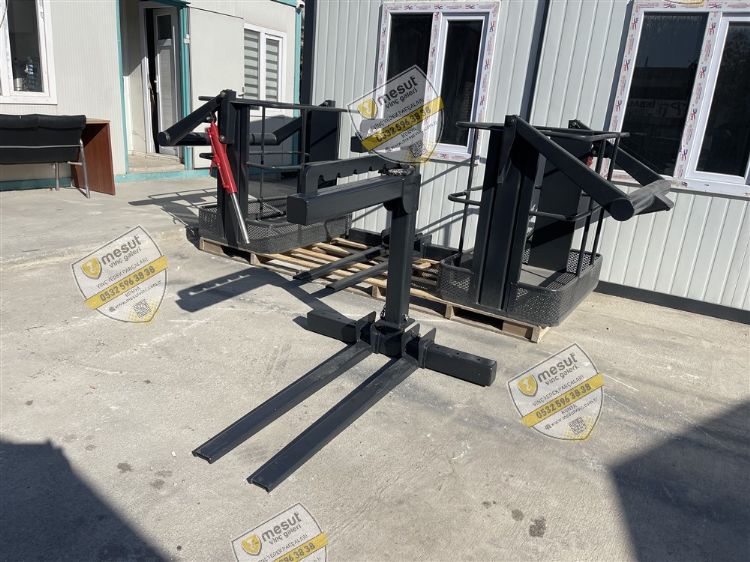 Satılık Bims Palet Kaldırma Aparatı Tuğla Yükleme Aparatı Bims Tuğla Çatalı Vinç Kaldırma Ekipmanları