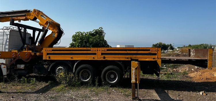 Satılık 16 Tonluk Hidrokon Vinç Kramiyerli Vinç Elektrikçi Hurdacı Vinci