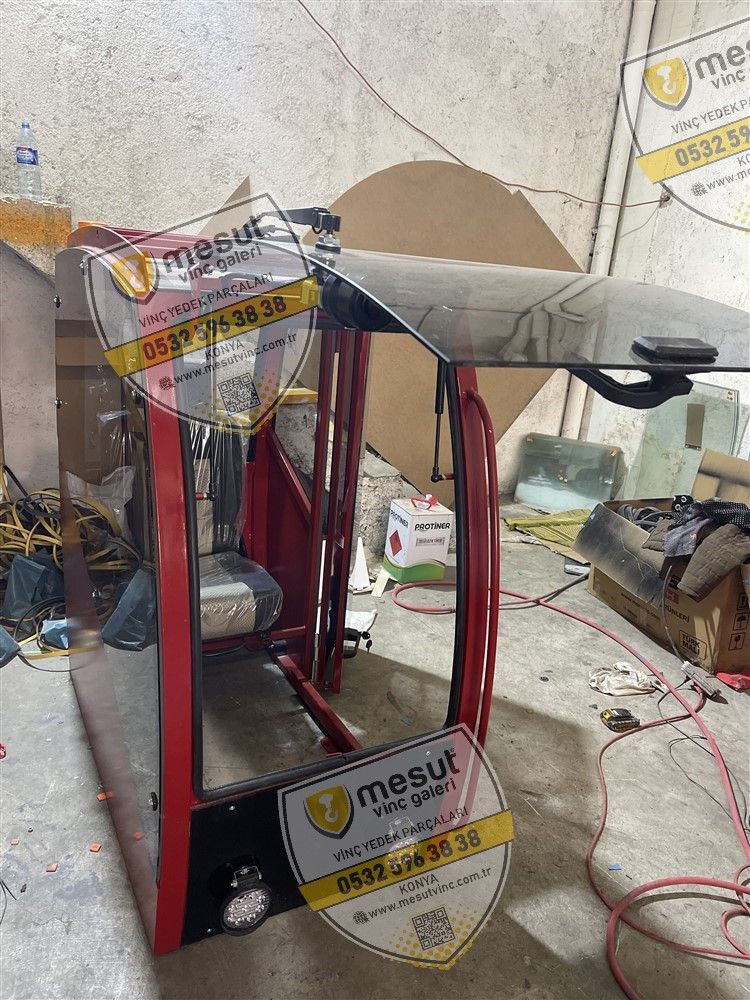 Satılık Vinç Operatör Kabini Operatör Kabin Çeşitleri İmalattan Satış Konya Mesut Vinç Galeri