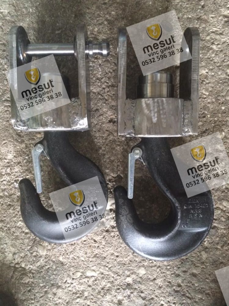 Satılık Vinç Palanga Takımı Satılık Kanca Çeşitleri 8 - 200 Tonluk Arası Vinçler İçin Palanga Takımı ve Kanca Çeşitleri