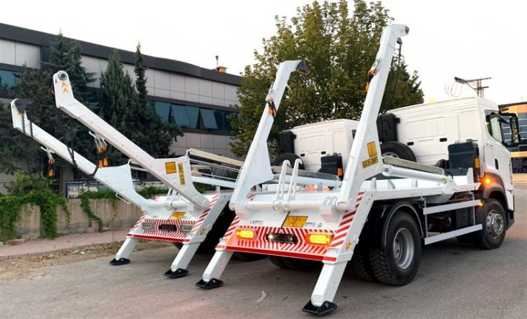 On-board Equipment Production And Sales - Waste Equipment Skiploader- Araç Üstü Ekipman Üretim ve Satış - Atık Ekipman Atlayıcı -
