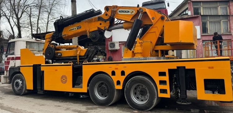 Satılık Hidrokon 40 Tonluk Vinç Çift Kırma Fiyatı Uygun Vinç