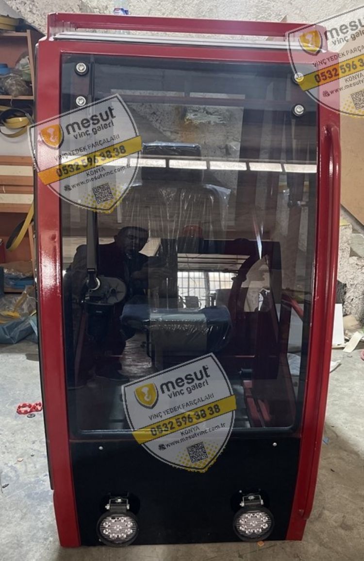 Satılık Vinç Operatör Kabini Operatör Kabin Çeşitleri İmalattan Satış Konya Mesut Vinç Galeri