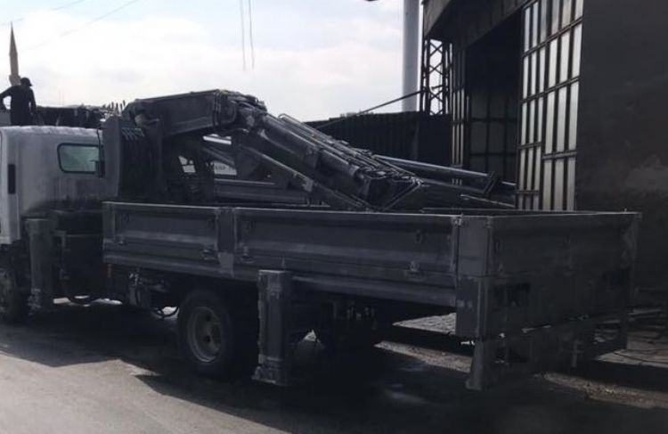 Satılık Sıfır Yeni 8 Tonluk Vinç Yana Katlanır Vinç Konya Satılık Vinçler