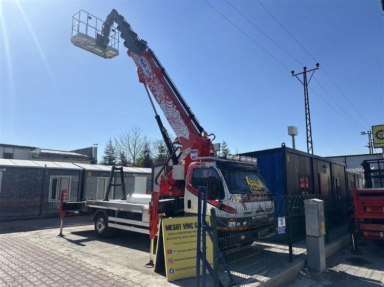 Satılık 27 metre Sepetli Platform Nova Platform Konya Sıfır Yeni Sahibinden Satılık