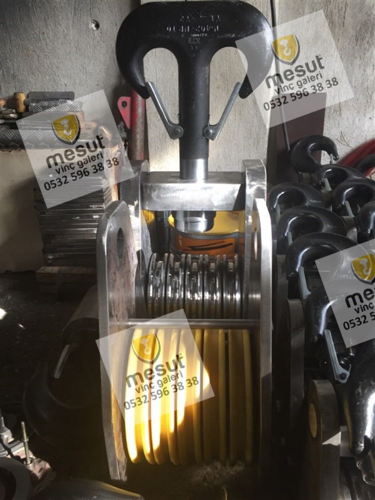 Satılık Vinç Palanga Takımı Satılık Kanca Çeşitleri 8 - 200 Tonluk Arası Vinçler İçin Palanga Takımı ve Kanca Çeşitleri