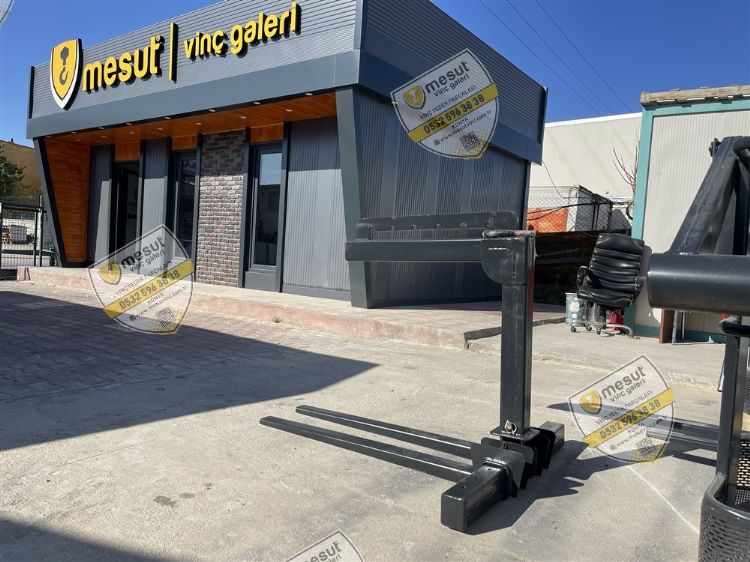 Satılık Bims Palet Kaldırma Aparatı Tuğla Yükleme Aparatı Bims Tuğla Çatalı Vinç Kaldırma Ekipmanları